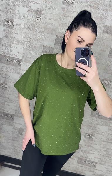 Футболка Novetly Store (M-2XL) 25001 green (лето)