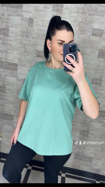 Футболка Novetly Store (M-2XL) 25001 l.blue (лето)