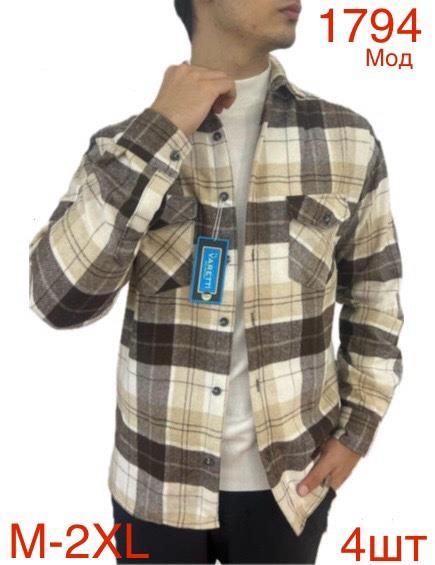 Рубашка Надийка (M-XL) 1794 beige (деми)