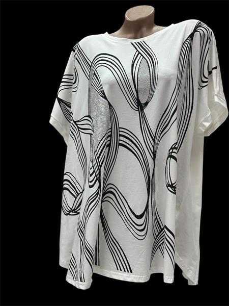 Футболка Novetly Store (60-64) 25004 white (лето)