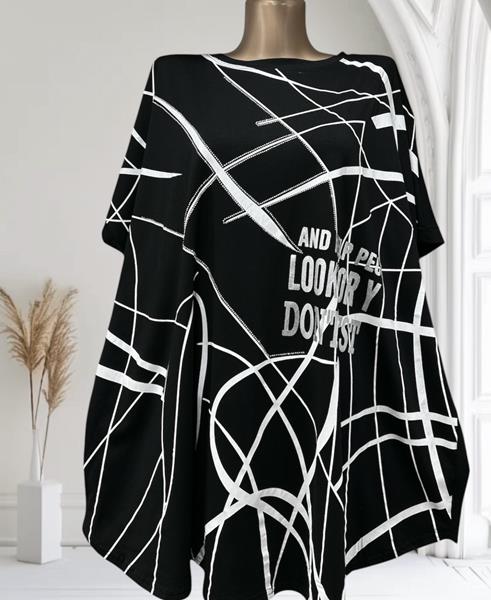 Футболка Novetly Store (60-64) 25003 black (лето)