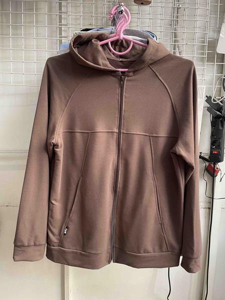 Кофта спорт MSO (S-XL) 111 brown (деми)