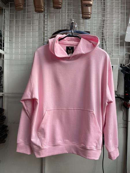 Худи MSO (S-XL) 115 pink (деми)