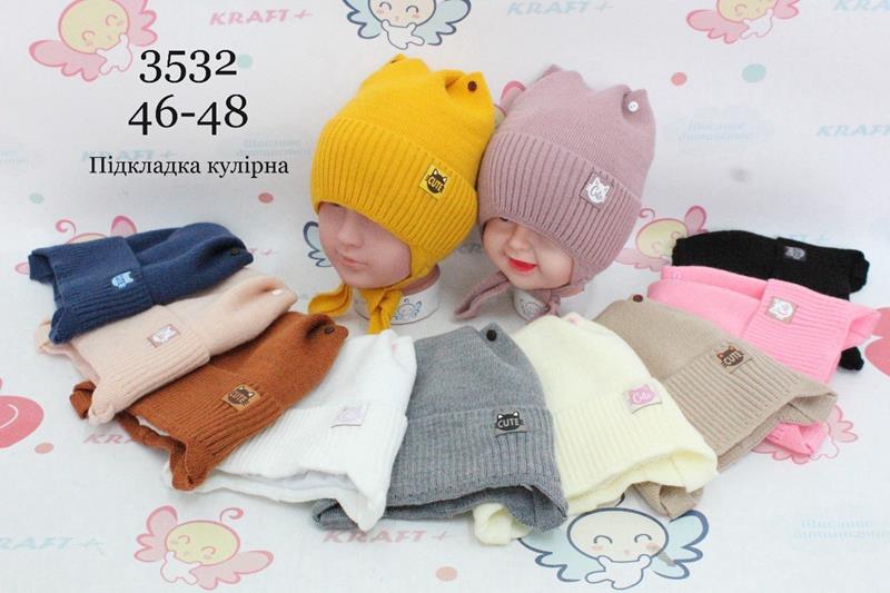 Шапка Red Hat clothes (46-48) 3532 mix (деми)