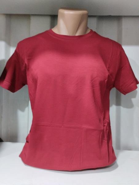 Футболка Panda (S-2XL) 1538 wine (лето)