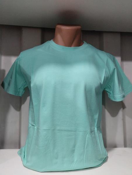 Футболка Panda (S-2XL) 1543 l.blue (лето)