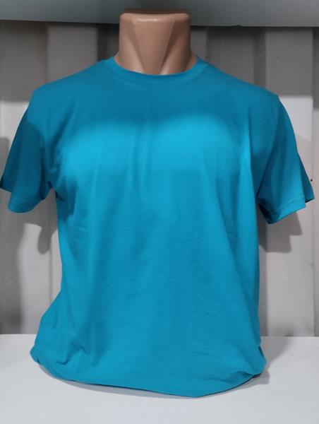 Футболка Panda (S-2XL) 1544 blue (лето)