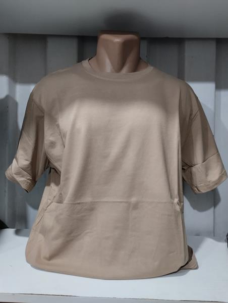 Футболка Panda (2XL-6XL) 1553 beige (лето)