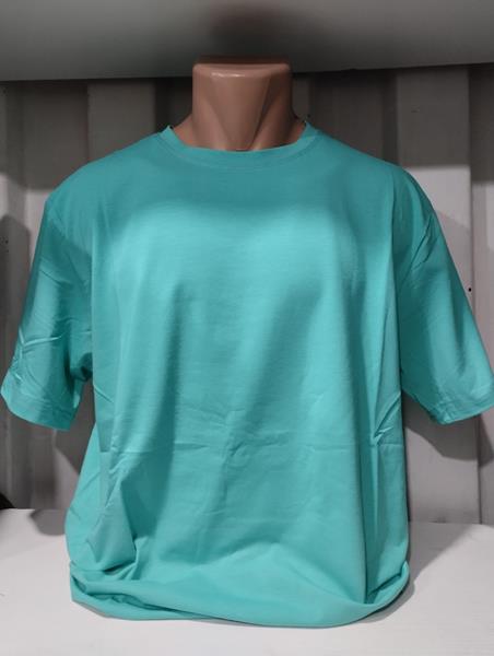 Футболка Panda (2XL-6XL) 1554 l.blue (лето)