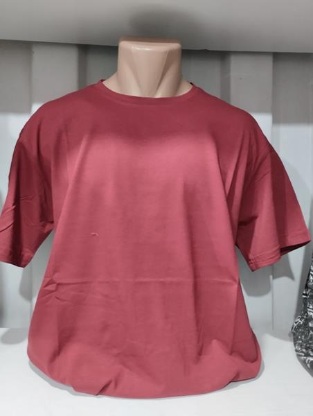 Футболка Panda (2XL-6XL) 1555 wine (лето)