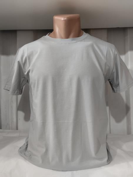 Футболка Panda (S-2XL) 1566 l.grey (лето)