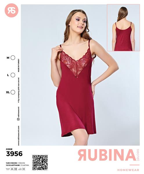 Ночнушка sss Annet (M-XL) OX3956 wine (лето)