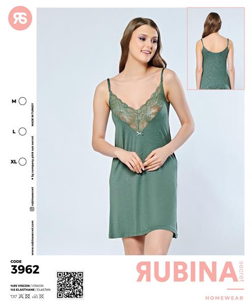Ночнушка sss Annet (M-XL) OX3962 green (лето)