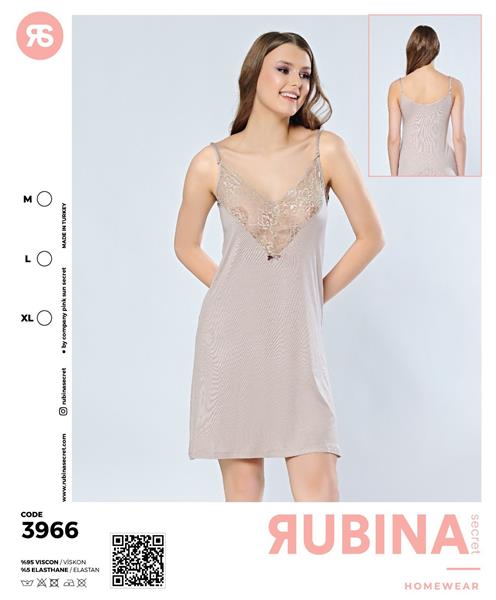 Ночнушка sss Annet (M-XL) OX3966 grey (лето)
