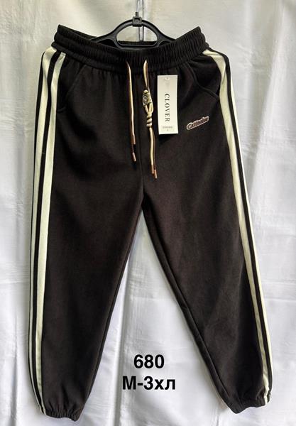 Штаны спорт Minh (M-3XL) 680 brown (деми)