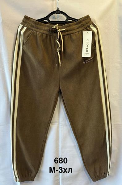 Штаны спорт Minh (M-3XL) 680 khaki (деми)