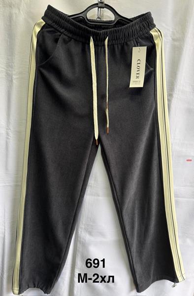 Штаны спорт Minh (M-2XL) 691 d.grey (деми)