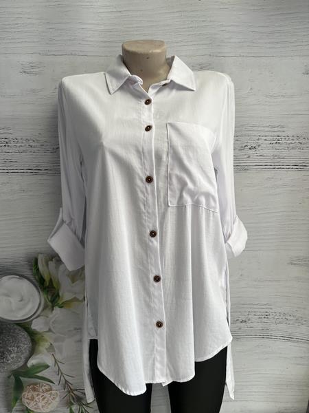 Рубашка New Season (S-XL) 940 white (деми)