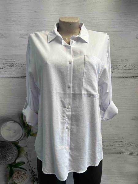Рубашка New Season (S-XL) 953 white (деми)