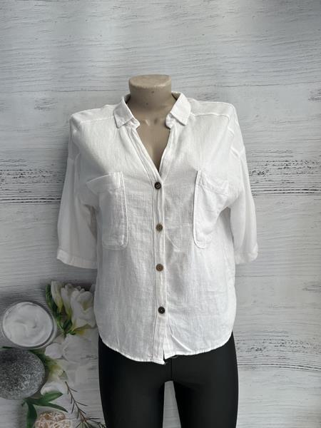 Рубашка New Season (S-XL) 954 white (деми)