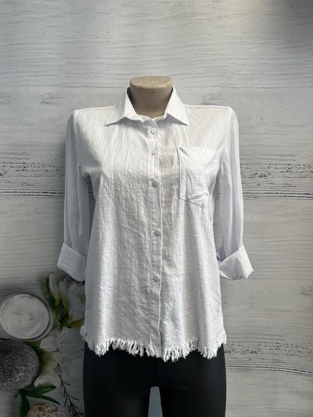 Рубашка New Season (S-XL) 956 white (деми)