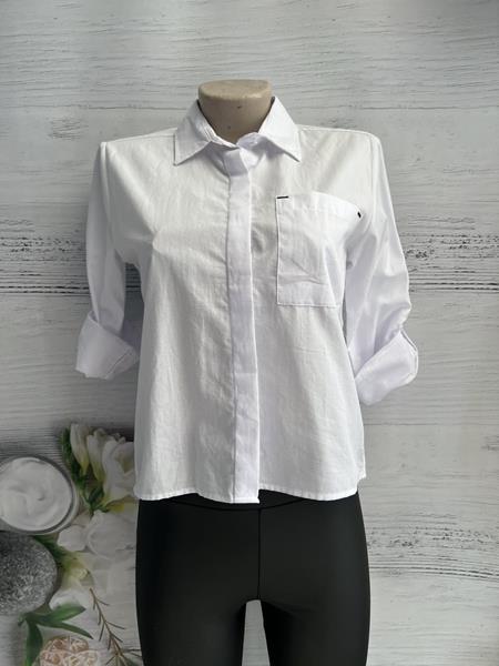 Рубашка New Season (S-L) 959 white (деми)