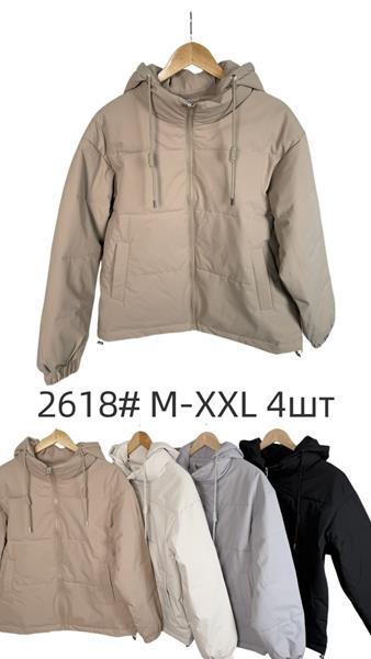 Куртка Yafeier (M-2XL) 2618 black (деми)