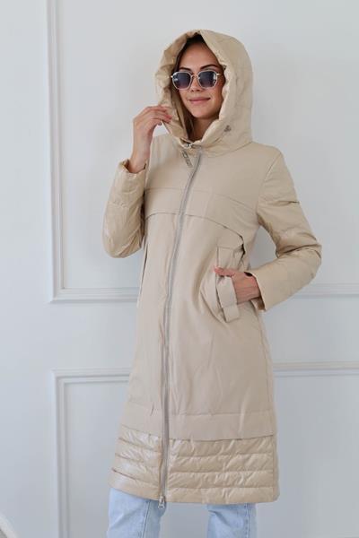 Куртка Yafeier (42-50) 796 beige (деми)