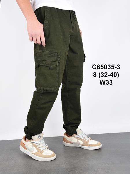 Джоггеры God Baron (32-40) C65035-3 khaki (деми)