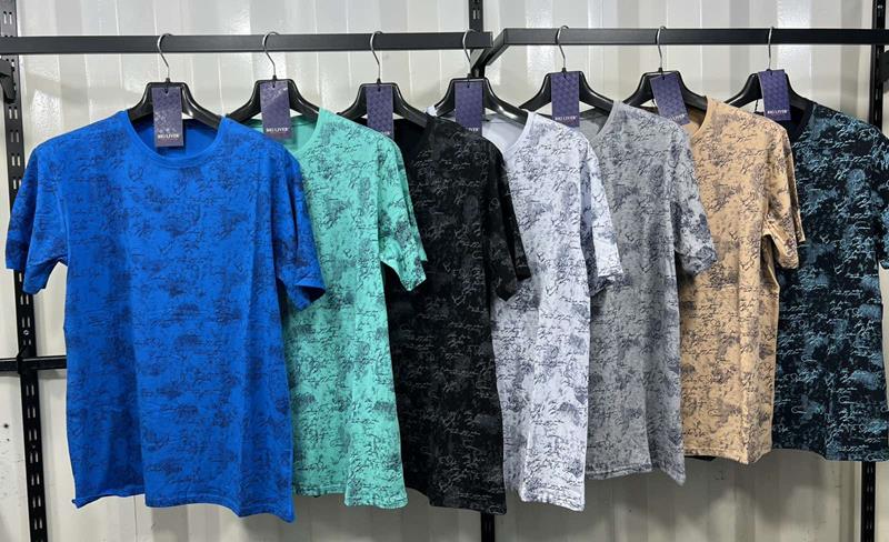 Футболка Vip Stendo (3XL-6XL) 1505 blue (лето)