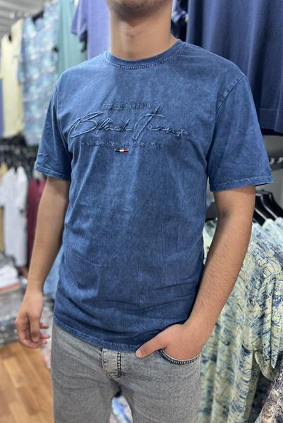 Футболка Vip Stendo (M-2XL) 4768 blue (лето)