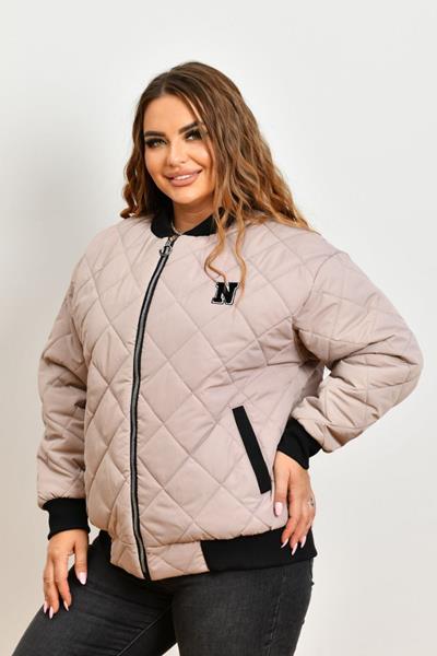 Куртка Iren Veles (48-54) 4023 beige (деми)