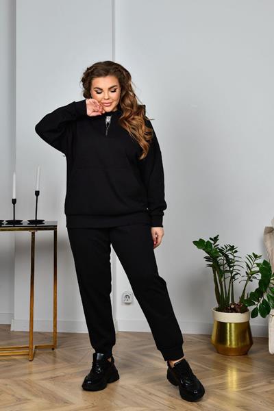 Костюм спорт Iren Veles (48-54) 4053 black (деми)