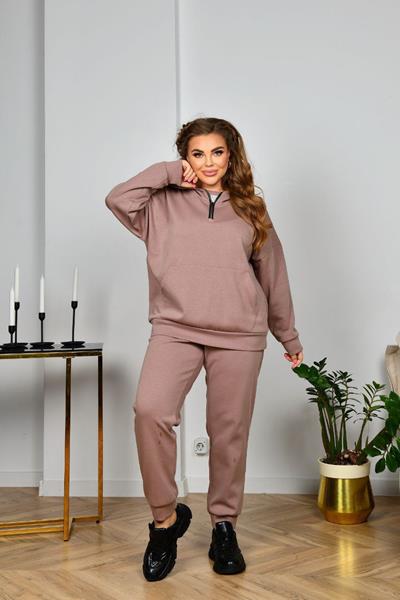 Костюм спорт Iren Veles (48-54) 4053 brown (деми)