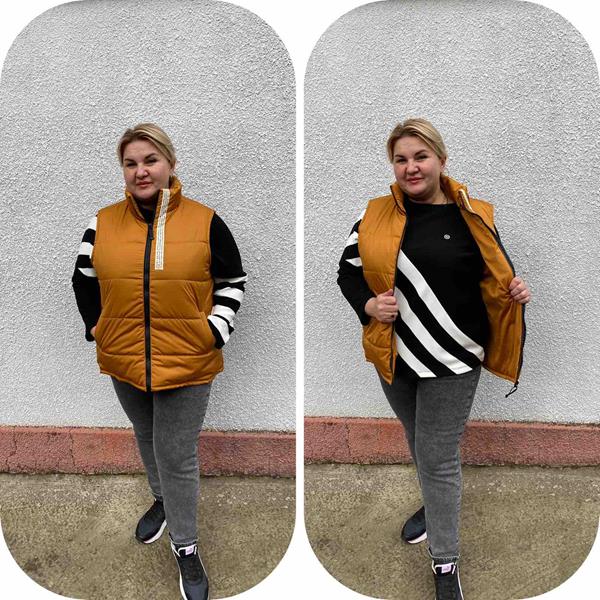 Жилетка BAT (52-62) 95 orange (деми)