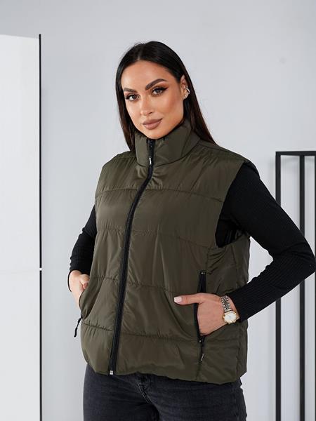 Жилетка BAT (44-52) BT122 khaki (деми)