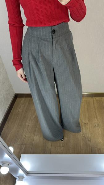 Штаны Valentina (42-50) 006 grey (деми)