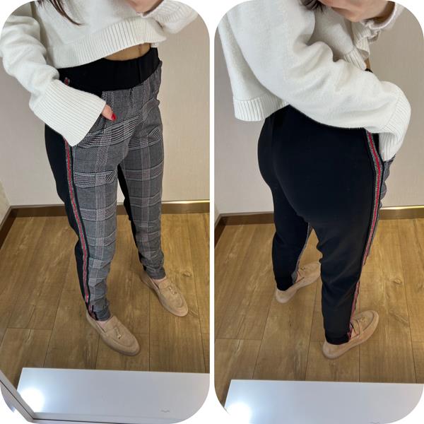 Штаны Valentina (42-48) VL44 grey (деми)