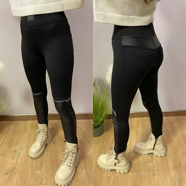 Лосины Valentina (42-46) VL54 black (деми)