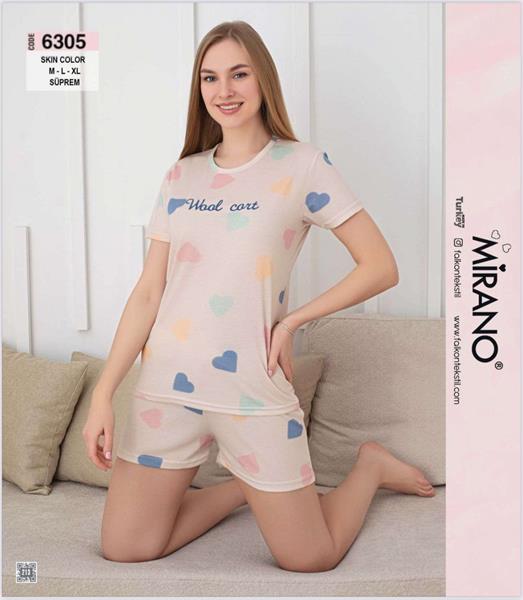 Пижама Disneyopt (M-XL) 6305 l.beige (лето)