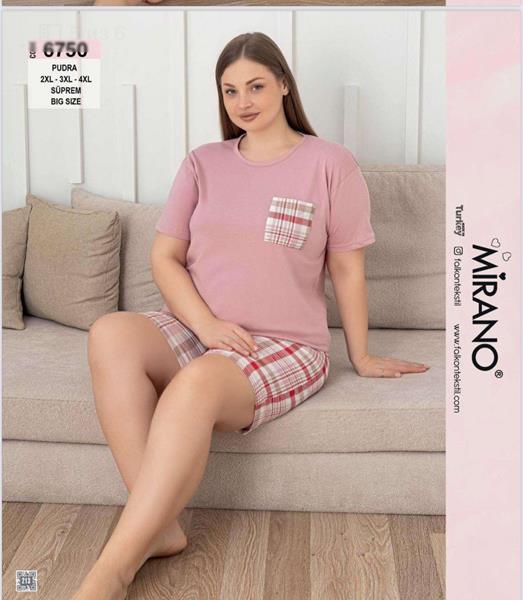 Пижама Disneyopt (2XL-4XL) 6750 powder (лето)