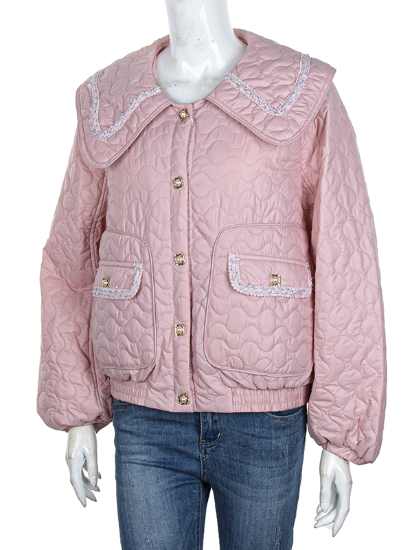 Куртка Sila2 (M-XL) 899 pink (деми)