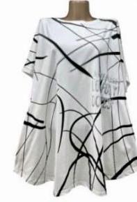 Футболка Ekvato (60-64) 25003 white (лето)