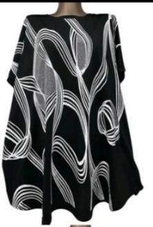 Футболка Ekvato (60-64) 25004 black (лето)