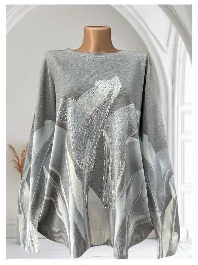 Свитер Ekvato (48-54) 25210 d.grey (деми)