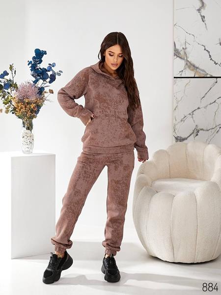 Костюм спорт WideRange (42-56) 884 brown (зима)