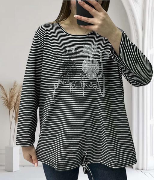 Свитер Novetly Store (50-56) 25057 black (деми)