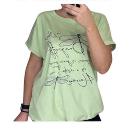 Футболка Novetly Store (L-2XL) 25306 mint (лето)