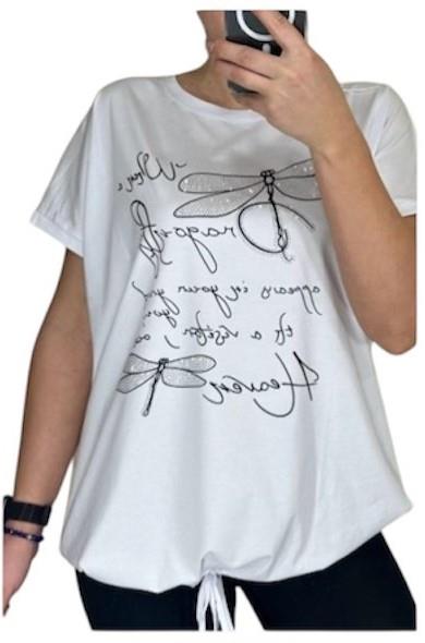 Футболка Novetly Store (L-2XL) 25306 white (лето)