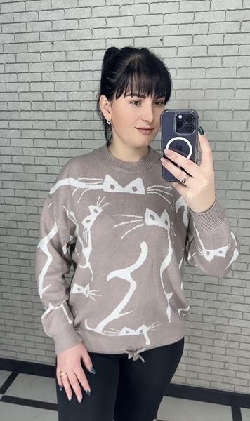 Свитер Shipi (46-50) 25402 beige (деми)
